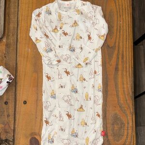 Magnetic Me Cream Sleep Sack with Animal Print